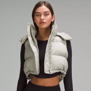 NWT Lululemon Wunder Puff Super-Cropped Vest